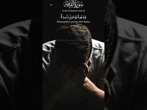 Surah Qiyamah Mishary Rashid Alafasy Surahqiyamah Freequraneducation Islamicshorts Doomsday 