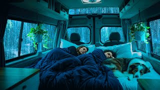 Rain Sounds for Sleeping 🌧️ Soft Rainfall in Car for Deep Sleep, Relaxation and Cozy Night screenshot 3