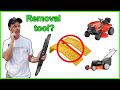 Change mower blades FAST with this TOOL!