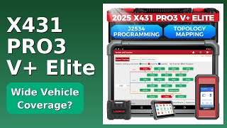 REVIEW (2026): X431 PRO3 V+ Elite. Features.