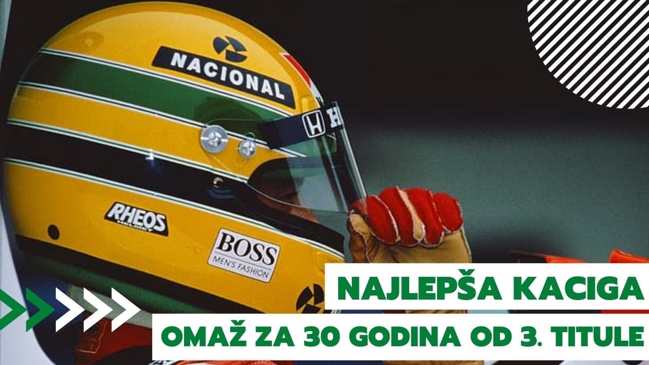 Ayrton Senna | Replika kacige | F1 Manijak