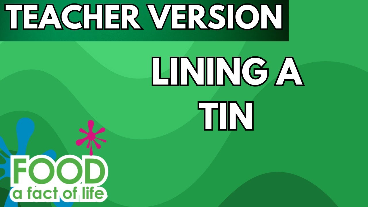 Lining a Tin (Teacher version)