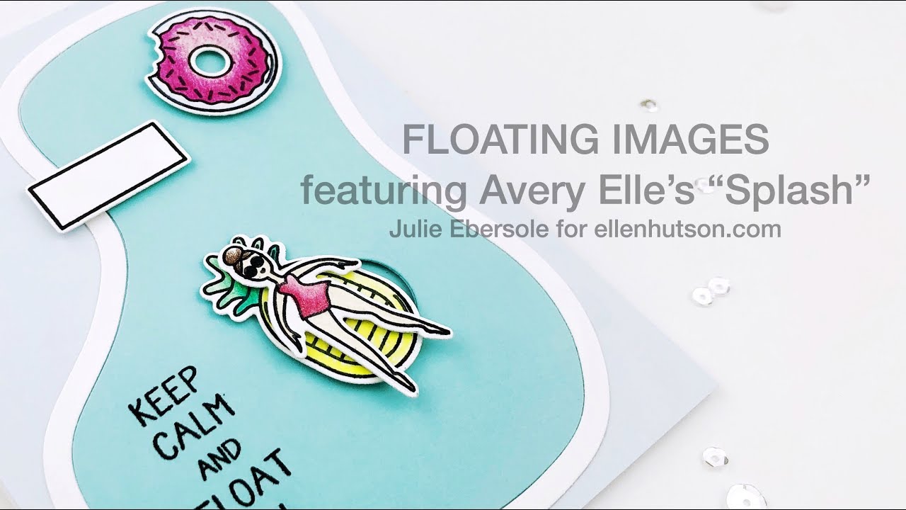 Floating Images Interactive Card - Hello, Monday 02/12/2018