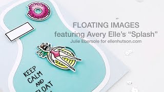 Floating Images Interactive Card - Hello, Monday 02/12/2018