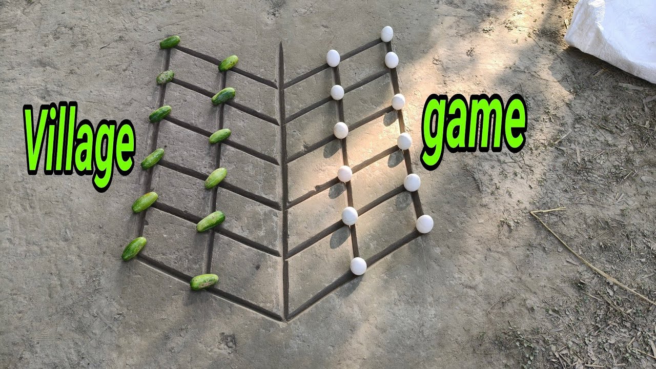 Crazy Village Style Challenge Game | Traditional Challenging Game |
