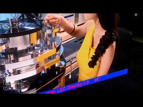 DSE 2015: Aoto Presents CLD-Commercial LED Display with 24 Bit Processing