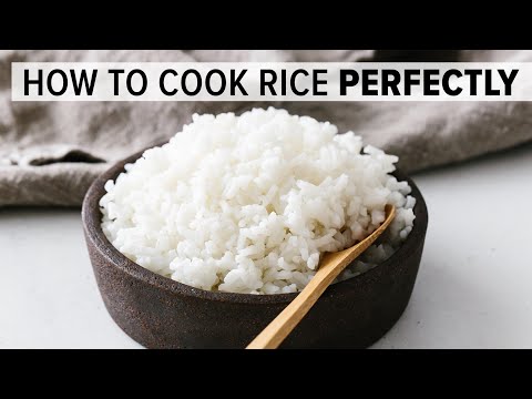 HOW TO COOK RICE PERFECTLY   tips, meal prep and rice recipes