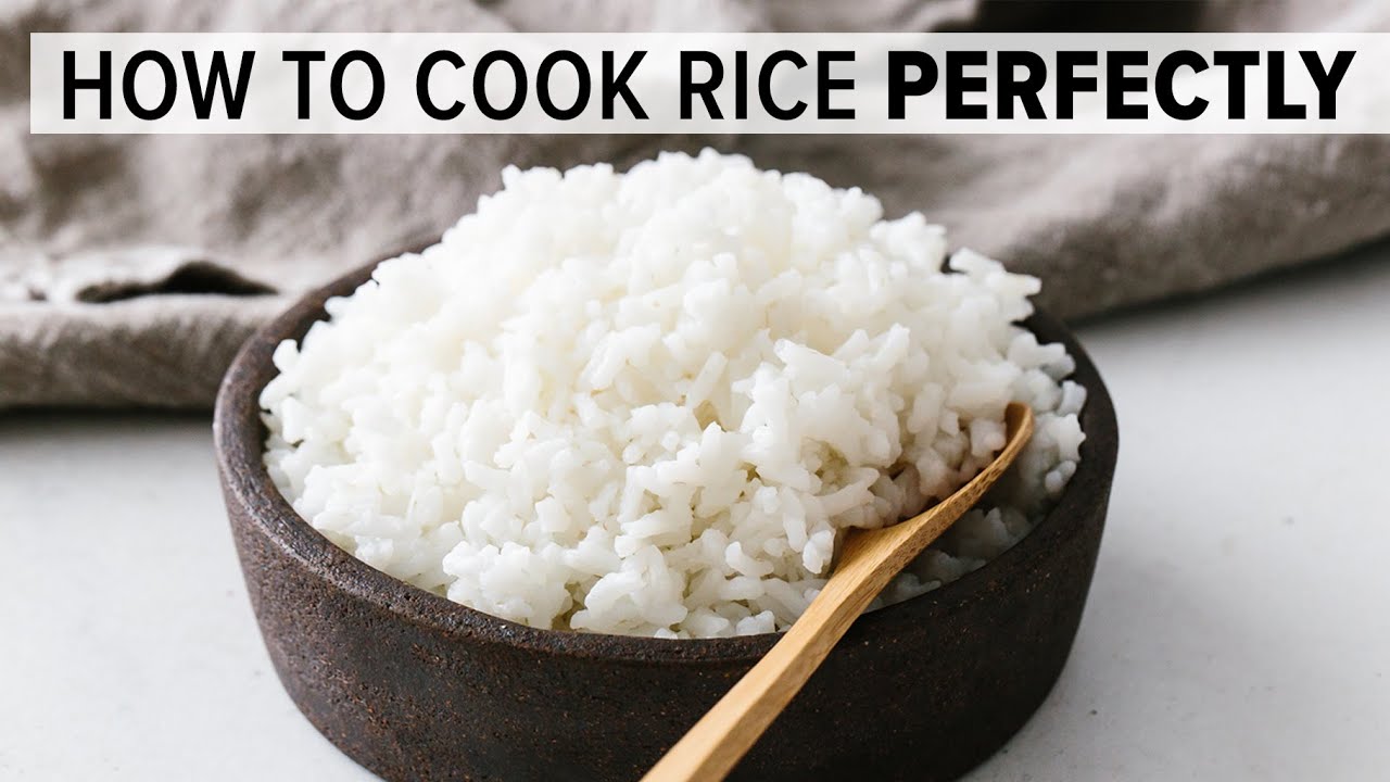 HOW TO COOK RICE (PERFECTLY)  + tips, meal prep and rice recipes