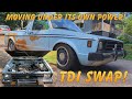 The Barn Find Volkswagen Caddy Moves Under its Own Power! TDI Swap Part 3