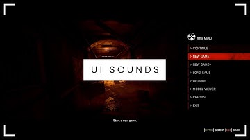 The Evil Within [UI Sounds]
