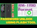 Nokia 150 RM-1190 Password Unlock Using Flash Tool