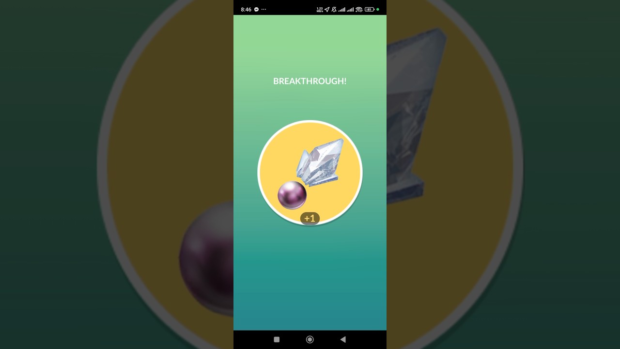 PoGo - Got Sinnoh Stone and Excadrill spawn from Breakthrough weekly research rewards 