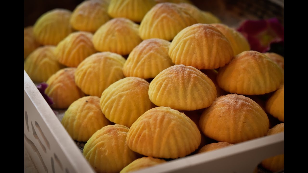 معمول طحين بالحليب المكثف المحلى خطوه بخطوه Flour Maamoul