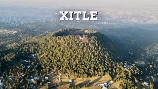 The Xitle, the volcano that originated the Pedregal of Mexico City.