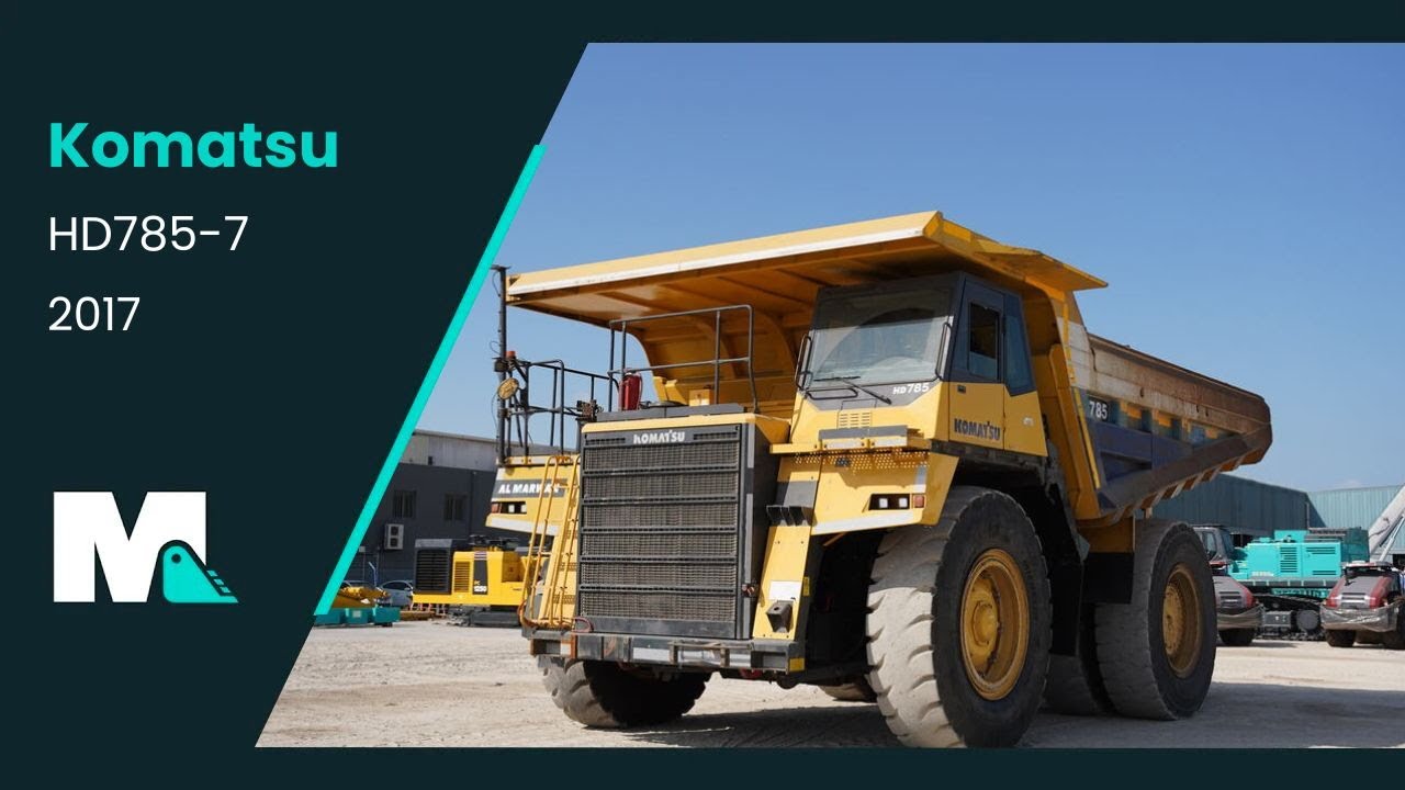 Komatsu HD785 7 Rigid Dump Truck | 2017