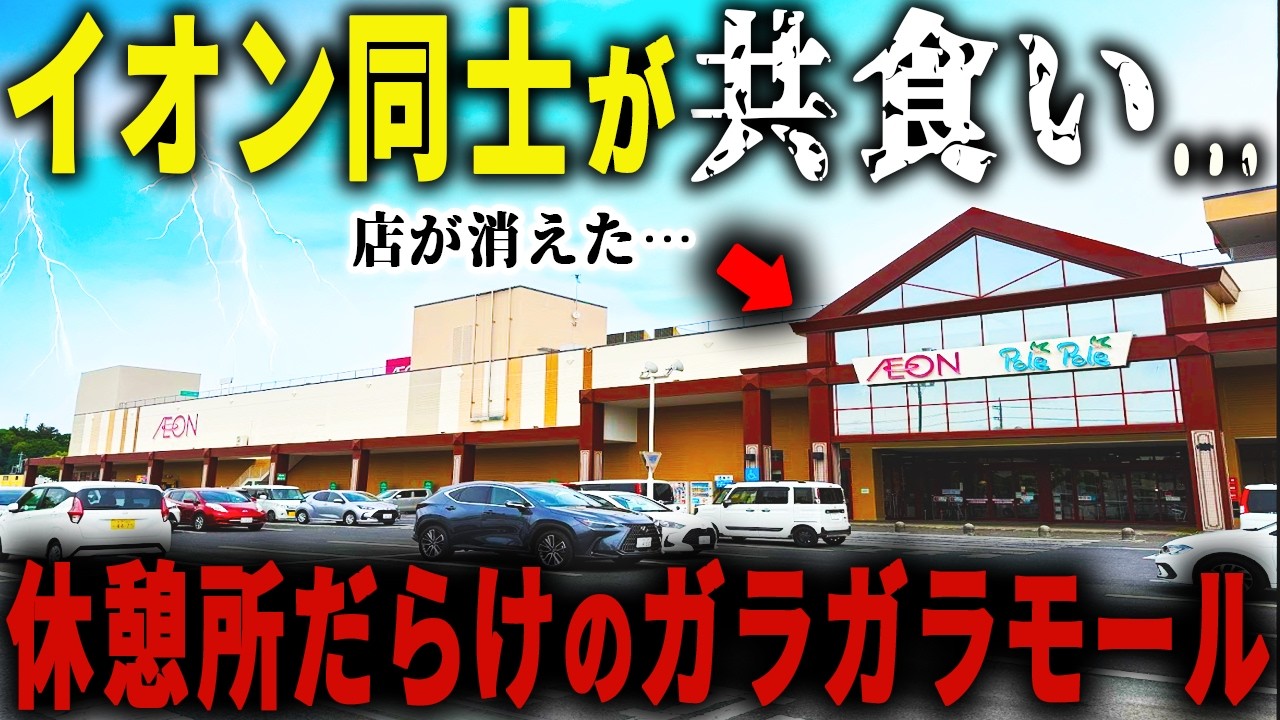 【イオンにボロ負けした“イオン”】マックもミスドも撤退… 関東にある空きテナントだらけのイオン系ショッピングモールが衝撃的でした【ゆっくり解説】
