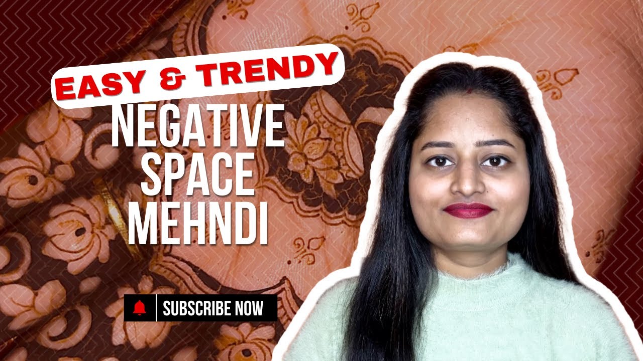 Easy Negative Space Mehndi Tutorial | Modern Minimal Mehndi | Priya’s Magical Mehndi 