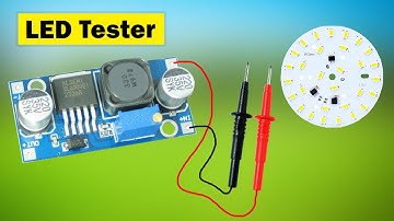 Auto volt Homemade LED light tester, Simple LED tester circuit DIY
