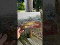 Textured abstract landscape painting. Encaustic #art #paintingtechniques #painting