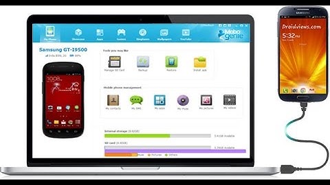 How to connect with Android phones with Mobogenie