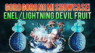 The best Logia in Grand Piece Online LIGHTNING FRUIT - Roblox Grand Piece Goro  Goro No Mi Showcase 