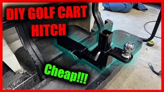 DIY Golf Cart Trailer Hitch