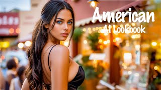 [4K] Ai Lookbook American Beautiful Girl Model Video- Bisbee, Arizona