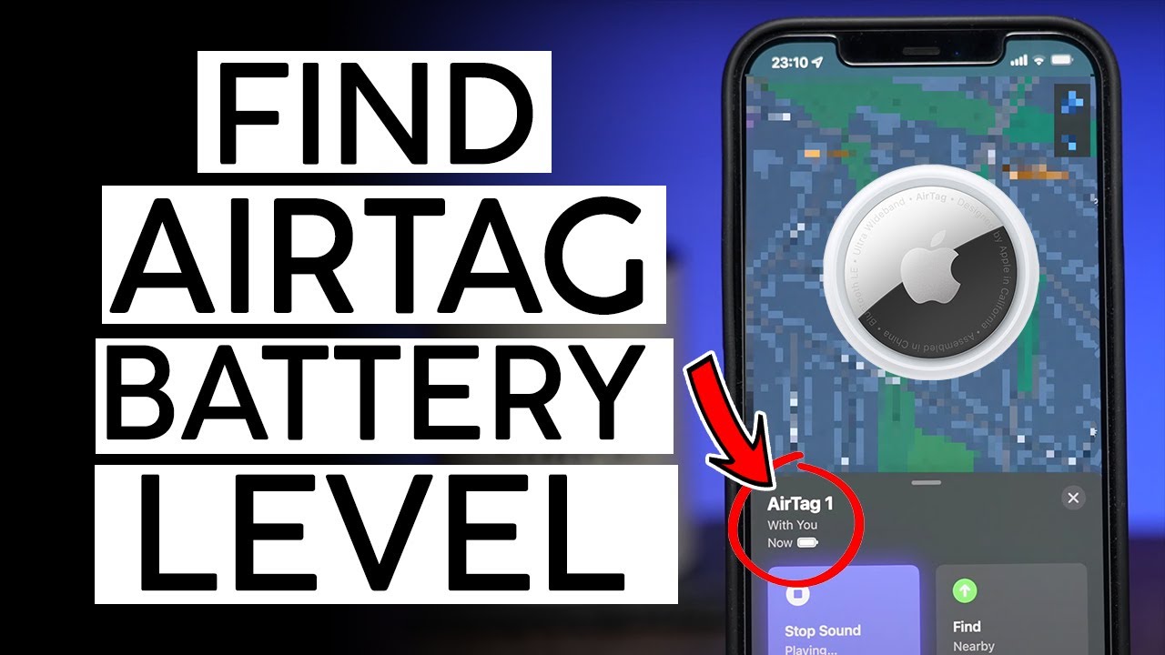 How to Find Battery Level of Your Airtag 2022 - YouTube