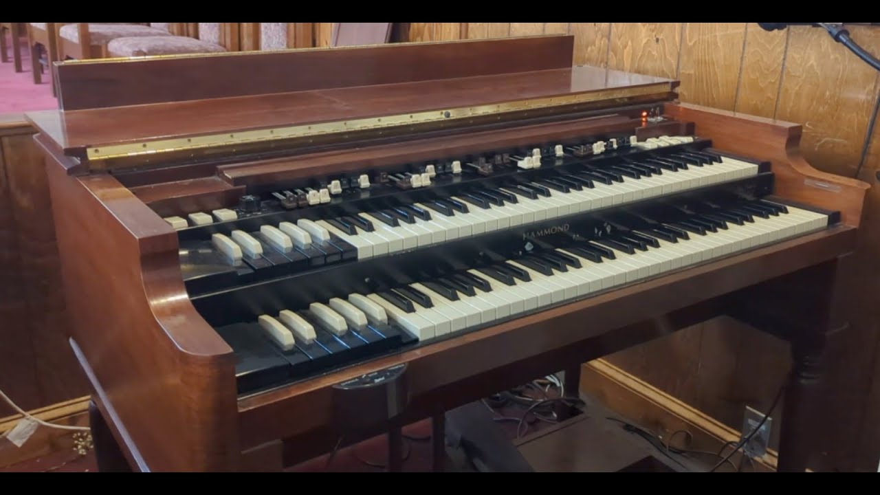Hammond Organ B3 MK1 Busbar Cleaning YouTube
