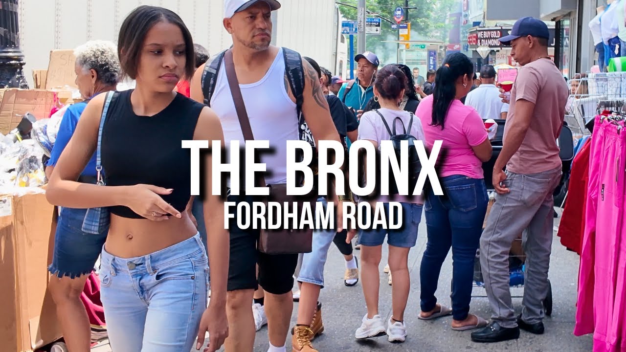 The Bronx Fordham Road POV Walk | NYC Virtual Tour in 4K 60fps