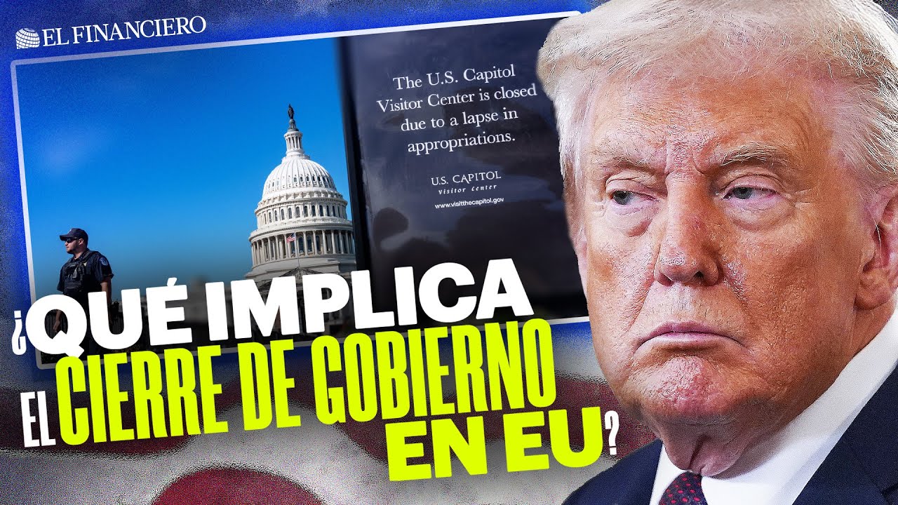 CIERRE de gobierno en EU | CLAVES para entender por qué se dio y qué ...