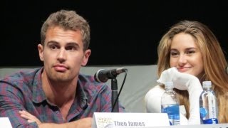 Divergent Cast at Comic-Con Shailene Woodley