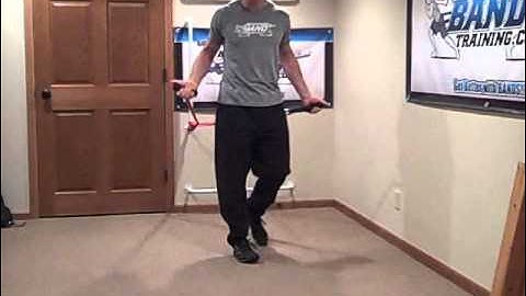 Resistance Band Bicep Curl Tip