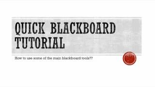 Blackboard Quick Access Guide   KINE 3337 Summer II 2017