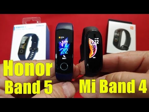 Honor Band 5 vs Mi Band 4 / Что лучше? / Преимущества и недостатки