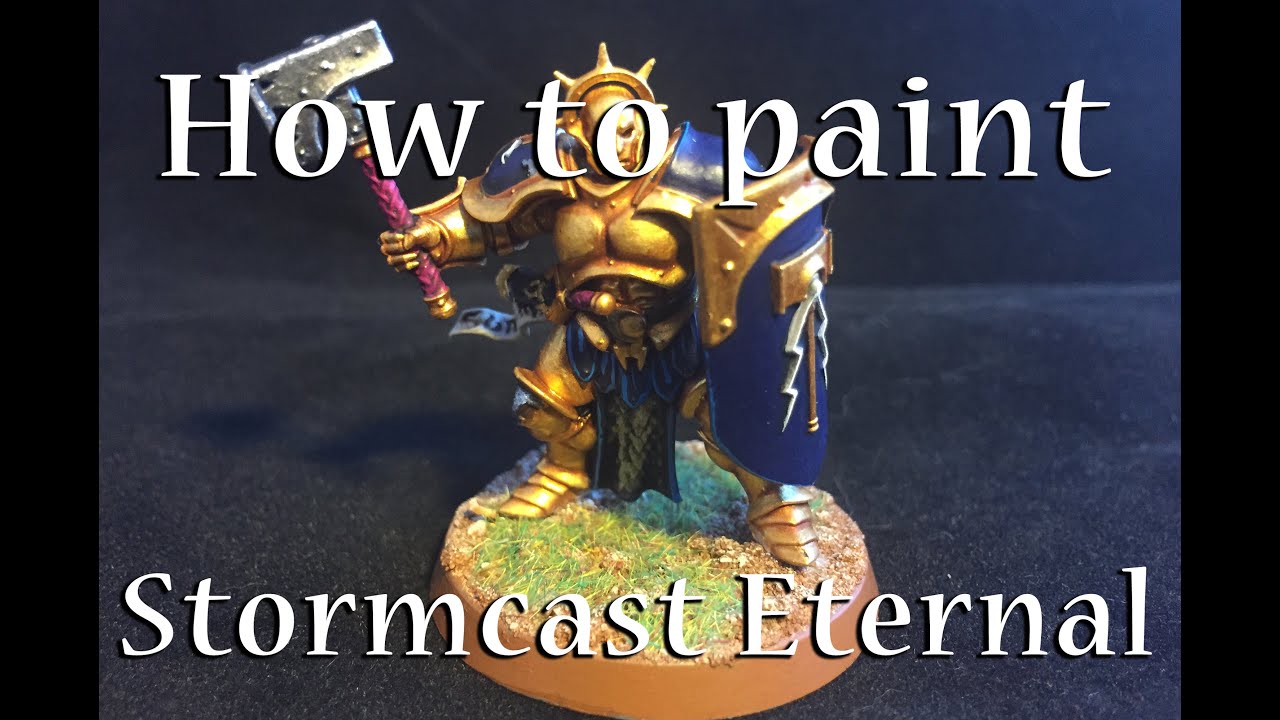 How to paint: Stormcast Eternal [German] [HD] - YouTube