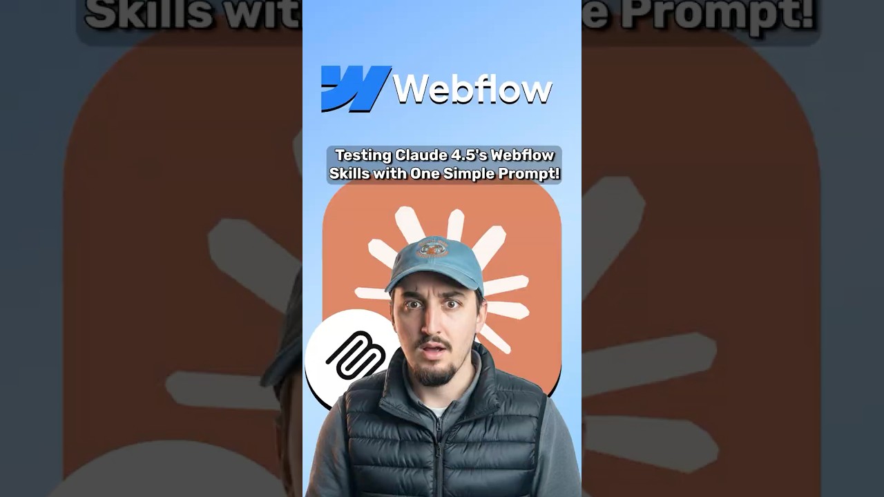Testing Claude Opus 4.5's Webflow Skills with One Simple Prompt!