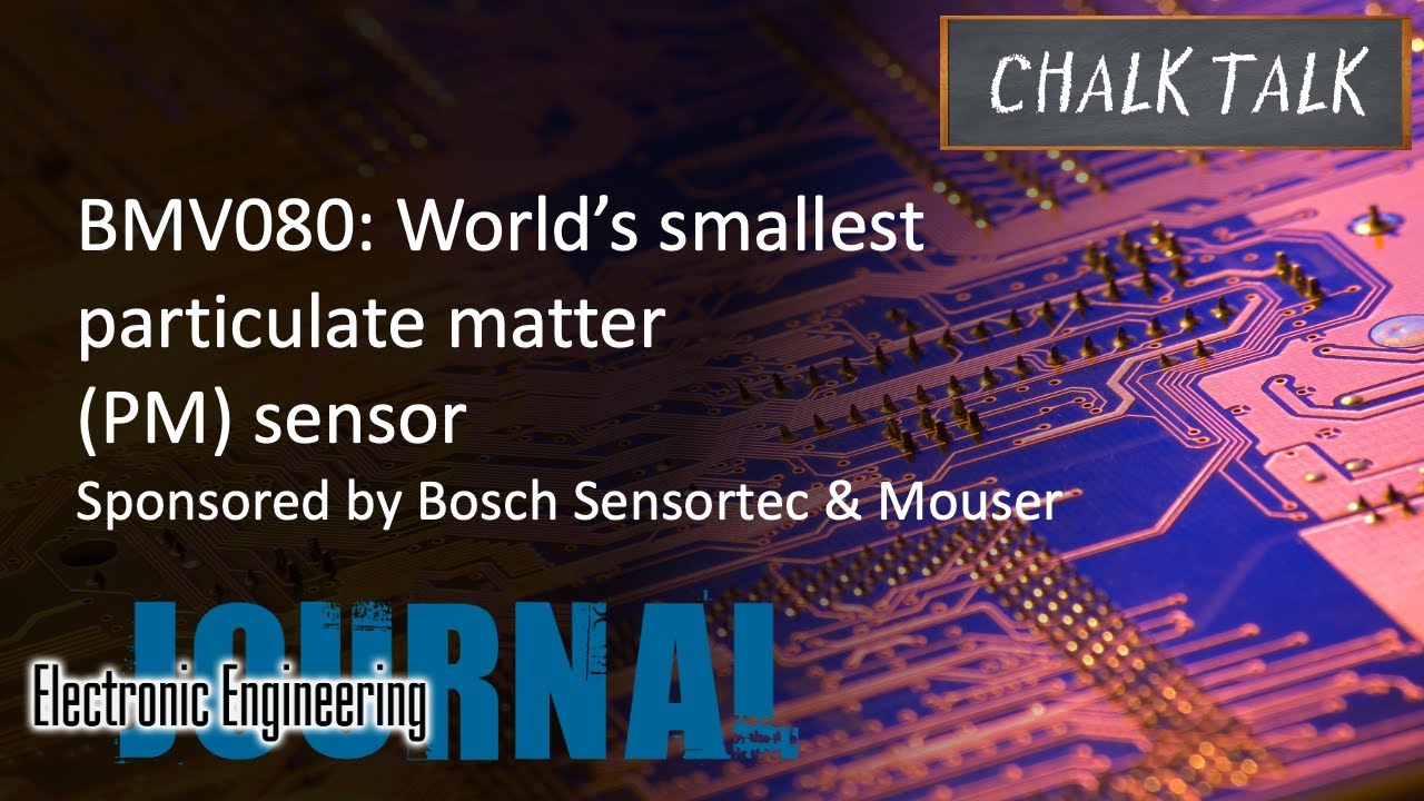 BMV080: Самый маленький в мире датчик твердых частиц (PM) — Bosch Sensortec и Mouser Electronics