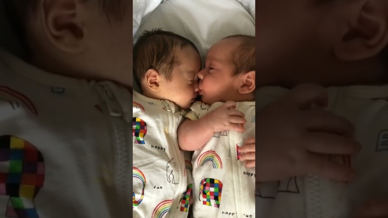 Cutest Twins 😍 Someone is Hungry 🤣 