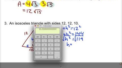 Geometry Section 11-2 day 1