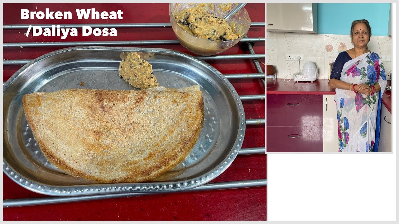 Daliya/Godhuma Rava Dosa & Allam Pachadi/Ginger Chutney YouTube