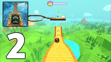 Going Balls Speedrun | Gameplay Walkthrough - Part 2 - Max Levels 16 - 21 - (Android,IOS) 