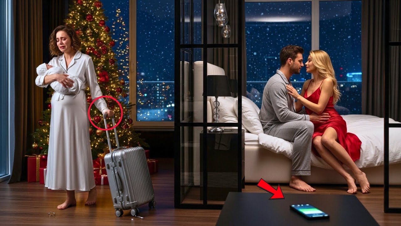 On Christmas Night, the Mistress Texted the Pregnant Wife—He Came Home to Find Her Gone and the Baby
