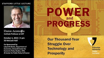 Daron Acemoglu: Power and Progress: Our Thousand-Year Struggle over Technology and Prosperity