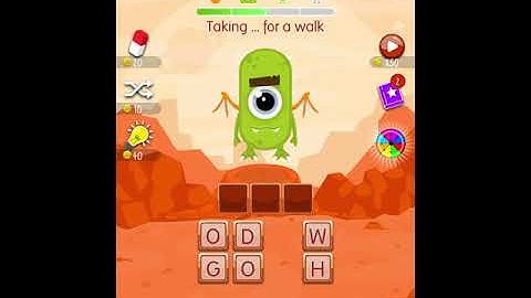 Word Monsters Level 47 Answers Solved Walkthrough Solution