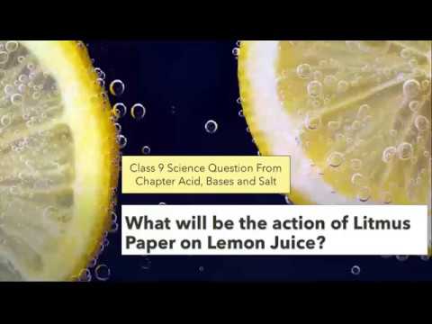 research paper about lemon juice
