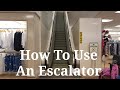How To Use An Escalator W Safety Guildelines How To Use An Escalator W Safety Guildelines
