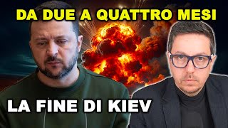 FINE DI KIEV IN DUE MESI senza aiuti USA mentre MOSCA continua gli attacchi