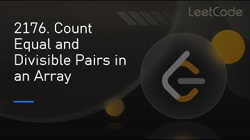 2176. Count Equal and Divisible Pairs in an Array | Solving it UNCUT 🔥 17-04-25