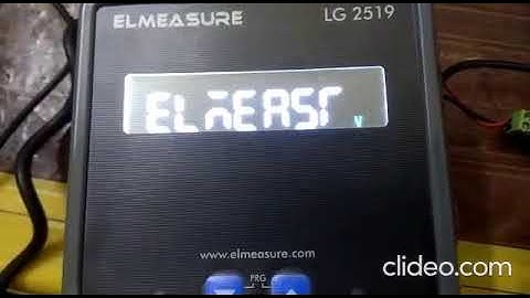ELMEASURE LG 2519 Energy meter Modbus Communication